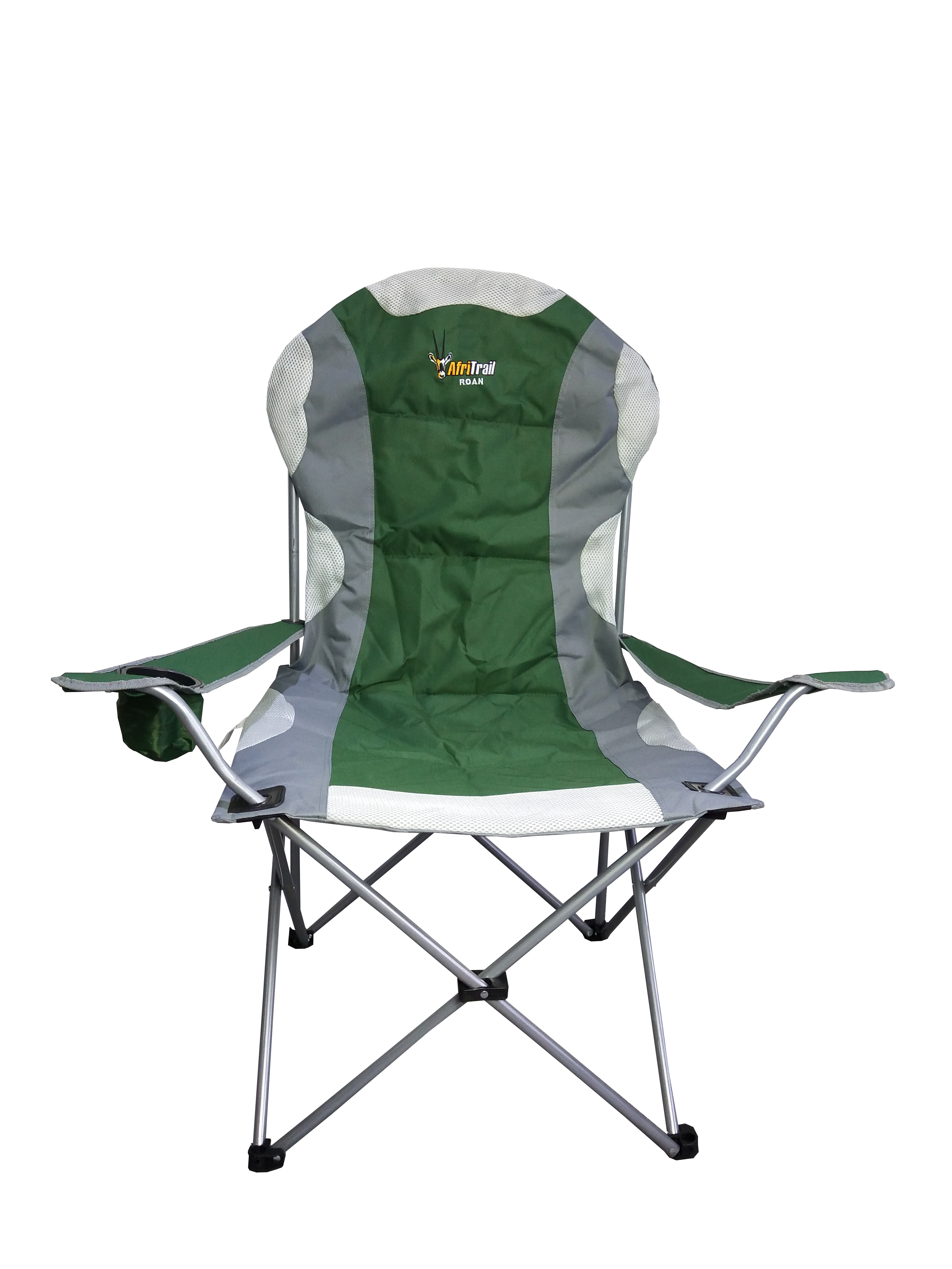 Afritrail Roan Padded High Back Chair Green 130 Kg