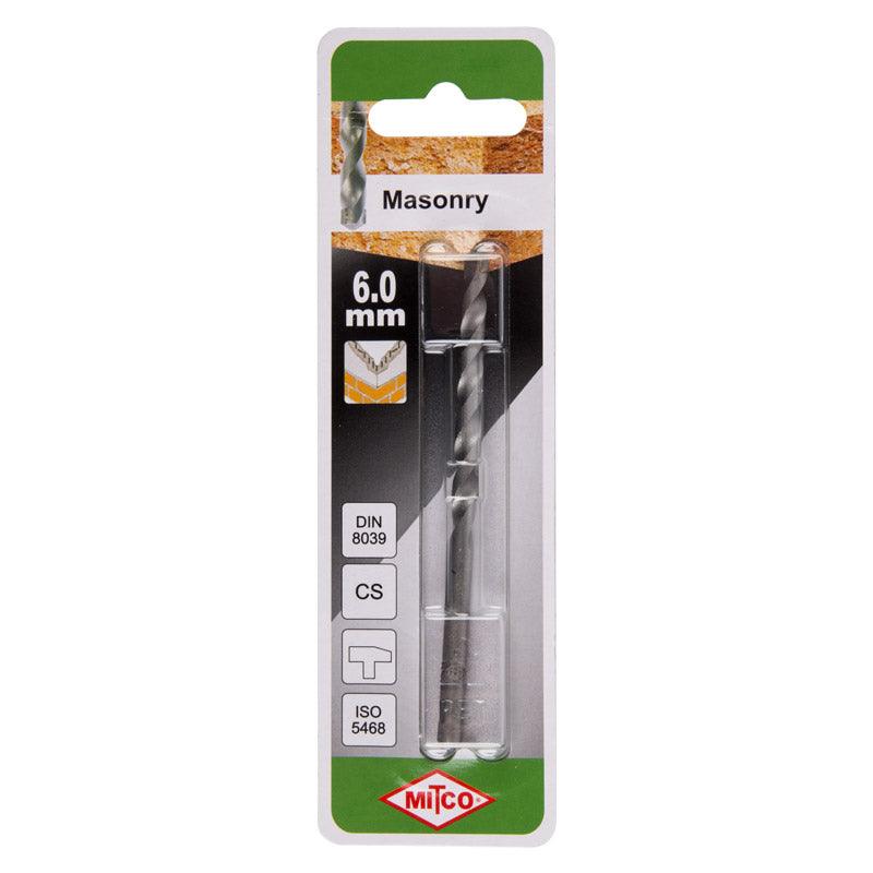 Mitco Masonry Drill Bit 6.0 X100 Mm - Livestainable.co.za