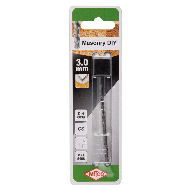 Mitco Masonry Drill Bit 3.0 X75 Mm - Livestainable.co.za