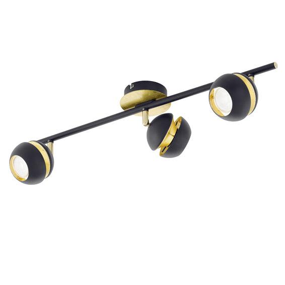 Nocito Led 3 Lt S/Light 635mm Black/Gold - Livestainable.co.za