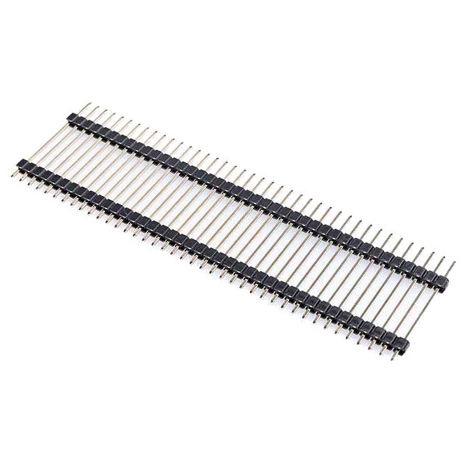 Dual Wafer Header Sil Str 40 W 2.54 Th=27 S162.54 Ph 140 P