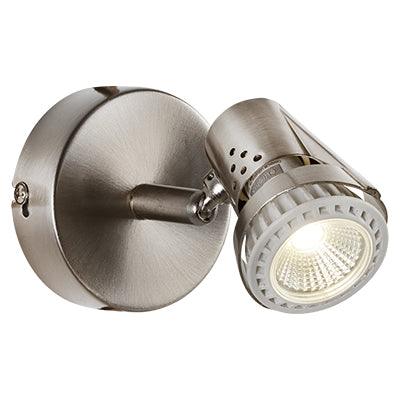 Deco 1 Lt S/Light 80mm Satin Chrome - Livestainable.co.za