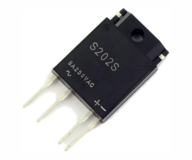 Solid State Relay Sil04 In=1.3 Vdc Out=265 Vac 8 A Pcb S202 S15 V