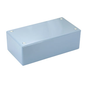 Abs Enclosure Molded Grey 131x69x44 S20 A Grey Ribbless