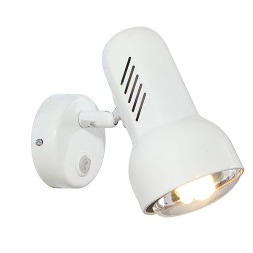 Turbo 1 Lt R80 S/Light & Switch White - Livestainable.co.za