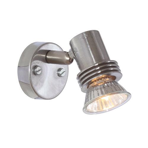 Sahara 1 Lt S/Light 60mm Satin Chrome - Livestainable.co.za