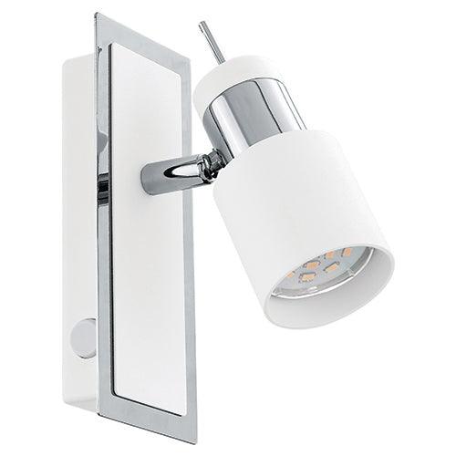 Davida Led 1 Lt S/Light 70mm White/Chrome - Livestainable.co.za