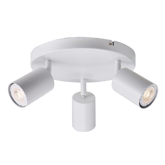 Urban Trio Plate S/Light White Gu10 3x5w - Livestainable.co.za