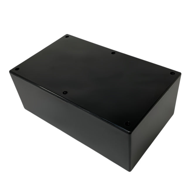 Abs Enclosure Black E55 B 202x122x77 E55 Black