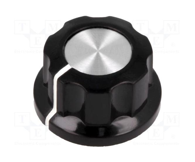 Knob Pla Black Hex Lin 20x12x6.4 Debulk Mf A01 P Black - Livestainable.co.za