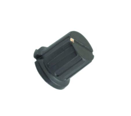 Plastic Knob Black Scr Dot 11x13x3.2 S88791 Bk *A* - Livestainable.co.za