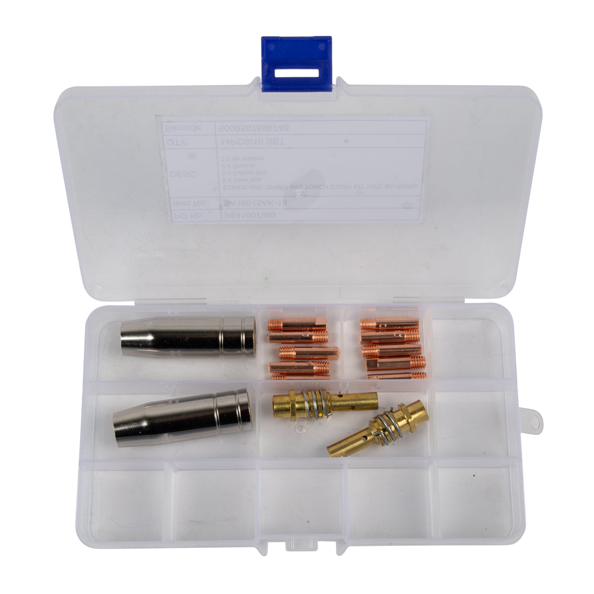 Strike Arc Spare Mig Torch Start Kit 14 Pc Sa160 Mig