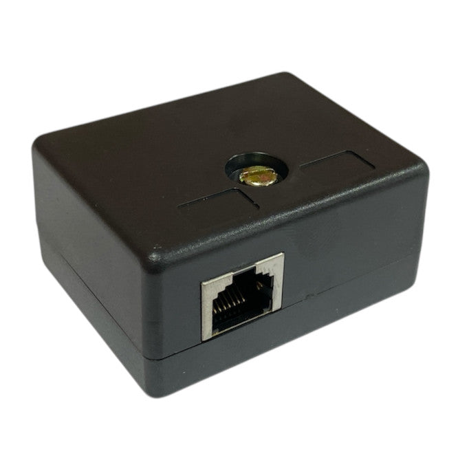 Rj45 8 P8 C Surface Box Socket Black Sa8 P8 Cs4