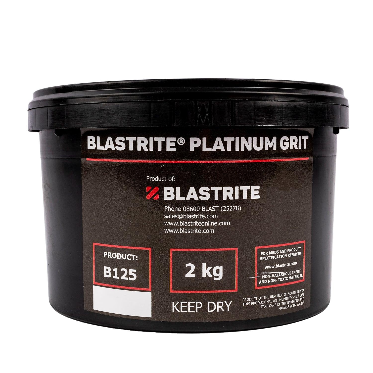 Sand Blast Sand B125 Coarse & Gen.Purpose 2 Kg Tub - Livestainable.co.za