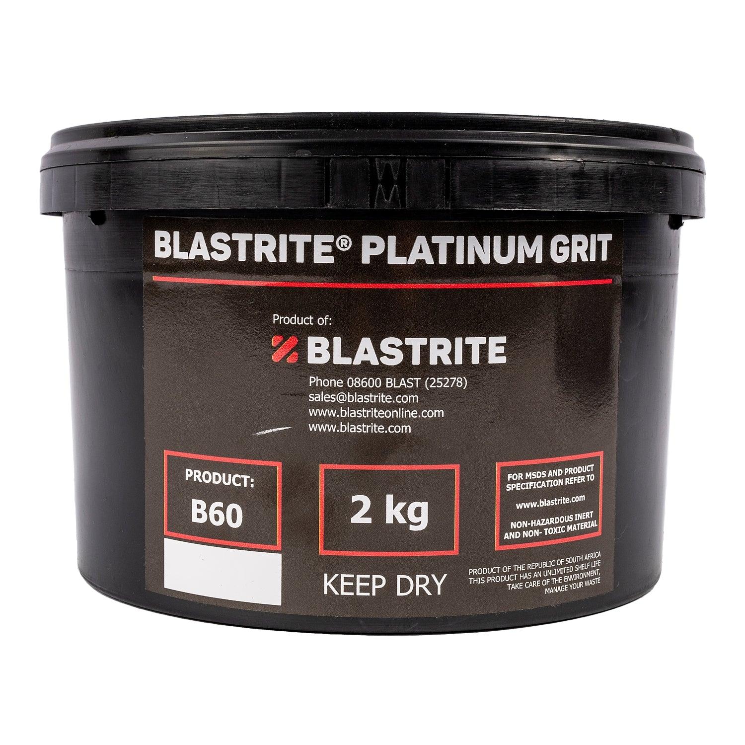 Sand Blast Sand B60 Fine & Gen.Purpose 2 Kg Tub - Livestainable.co.za