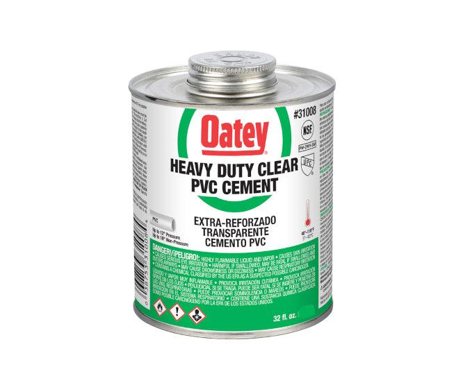 Pvc Cement Heavy Duty Clear Oatey 118 Ml Sb 30850 - Livestainable.co.za