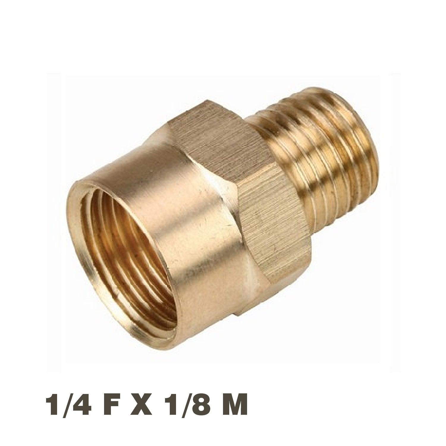 Reducer Brass 1/8 X1/4 M/F - Livestainable.co.za
