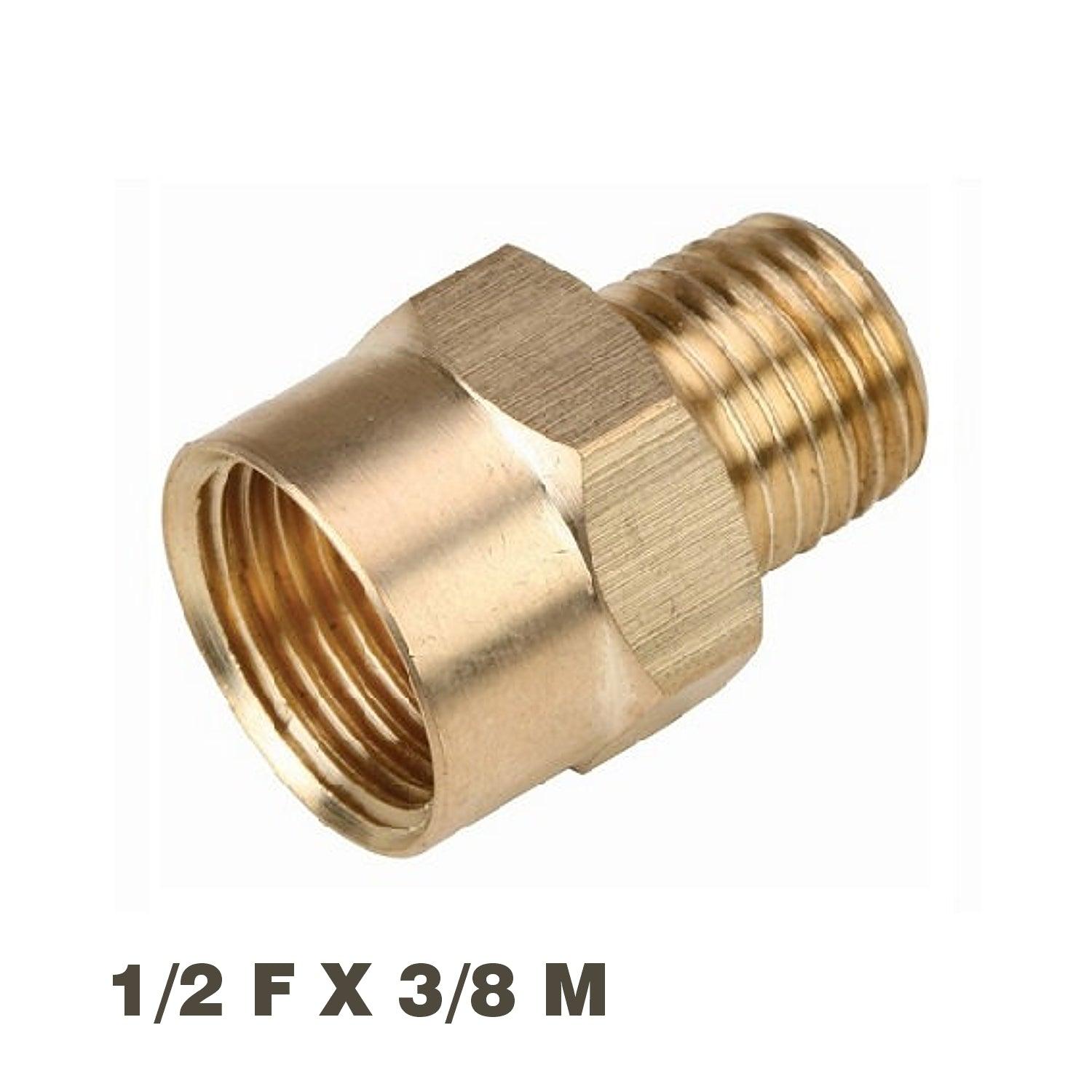 Reducer Brass 3/8 X1/2 M/F - Livestainable.co.za