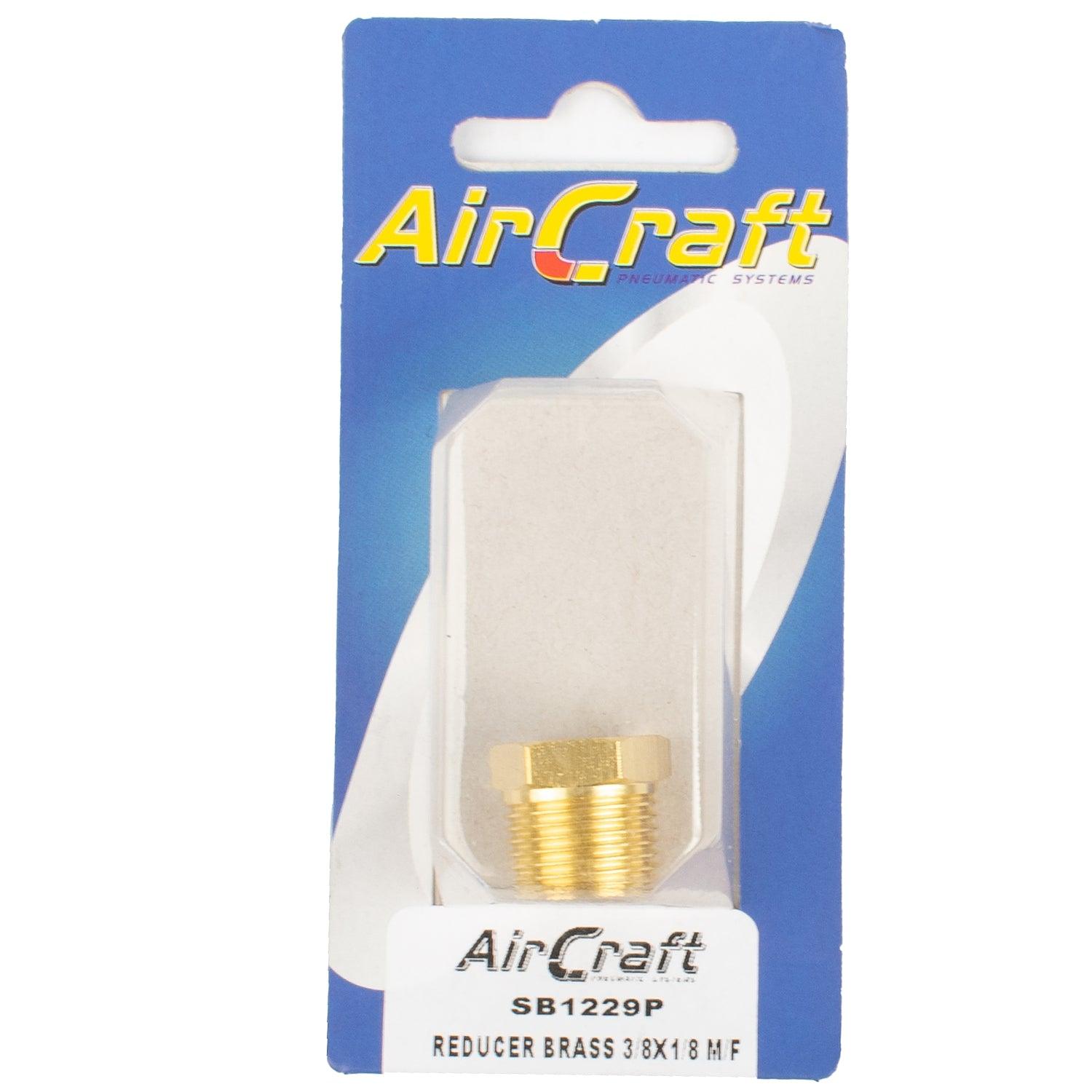 Reducer Brass 3/8 X1/8 M/F Conical 1 Pc Pack - Livestainable.co.za