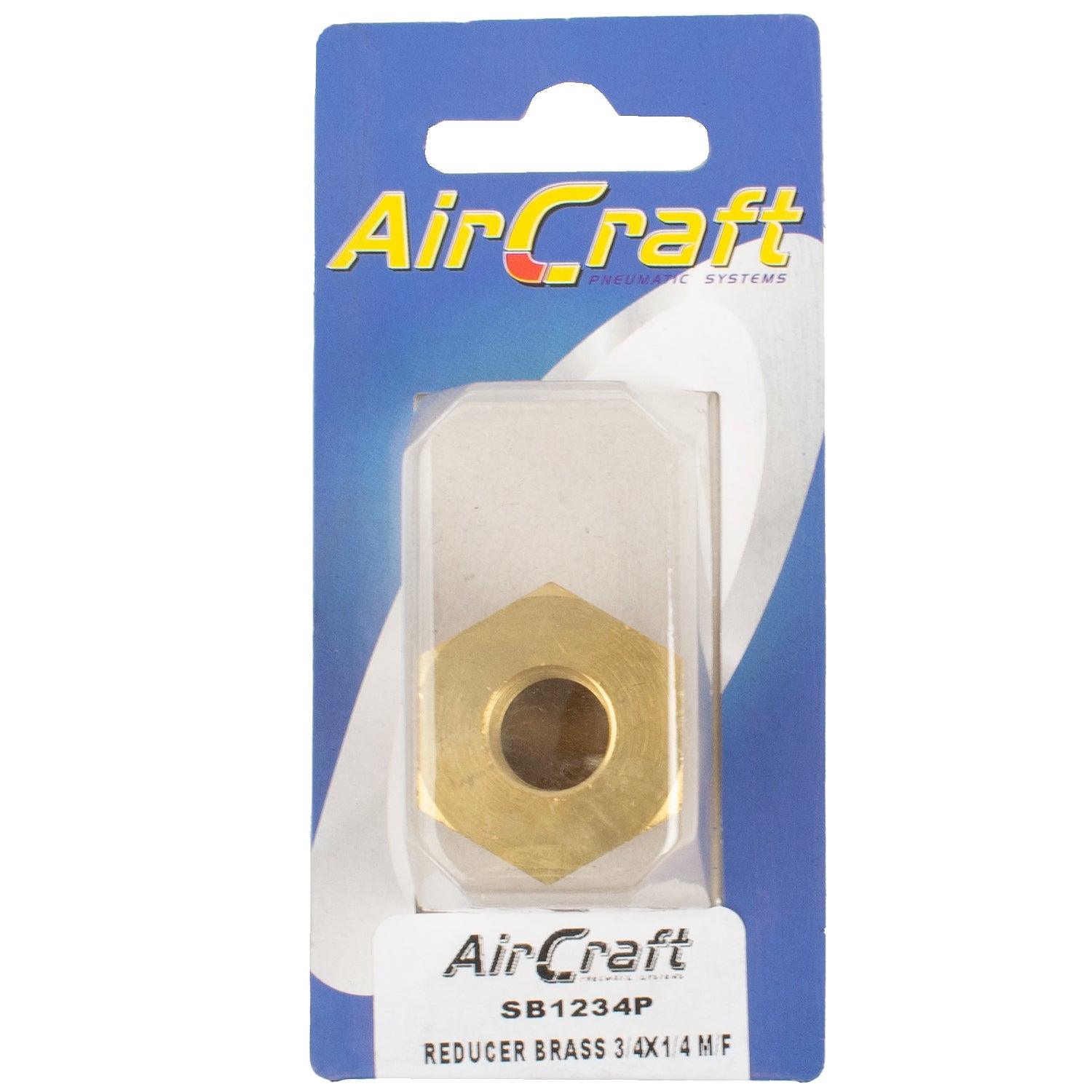 Reducer Brass 3/4 X1/4 M/F Conical 1 Pc Pack - Livestainable.co.za