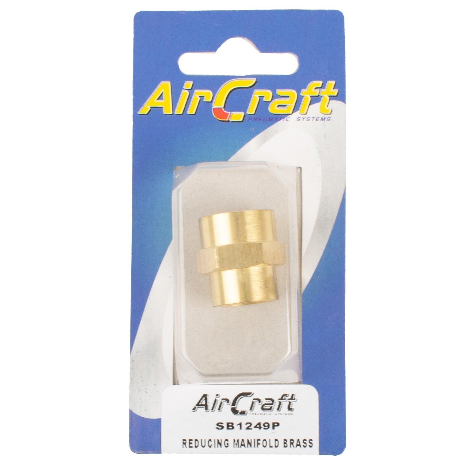 Reducing Manifold Brass 1/4 X3/8 F/F 1 Pc Pack - Livestainable.co.za