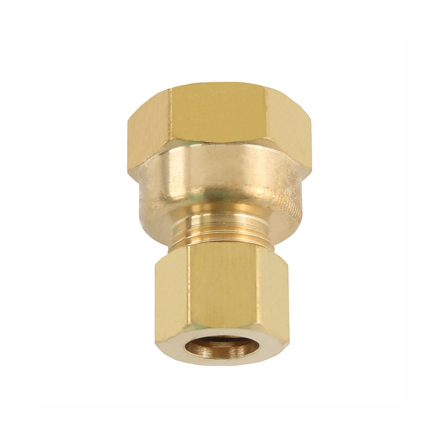 Aircraft Tube/F Pipe Connect Brass 1/4' 1/2'f