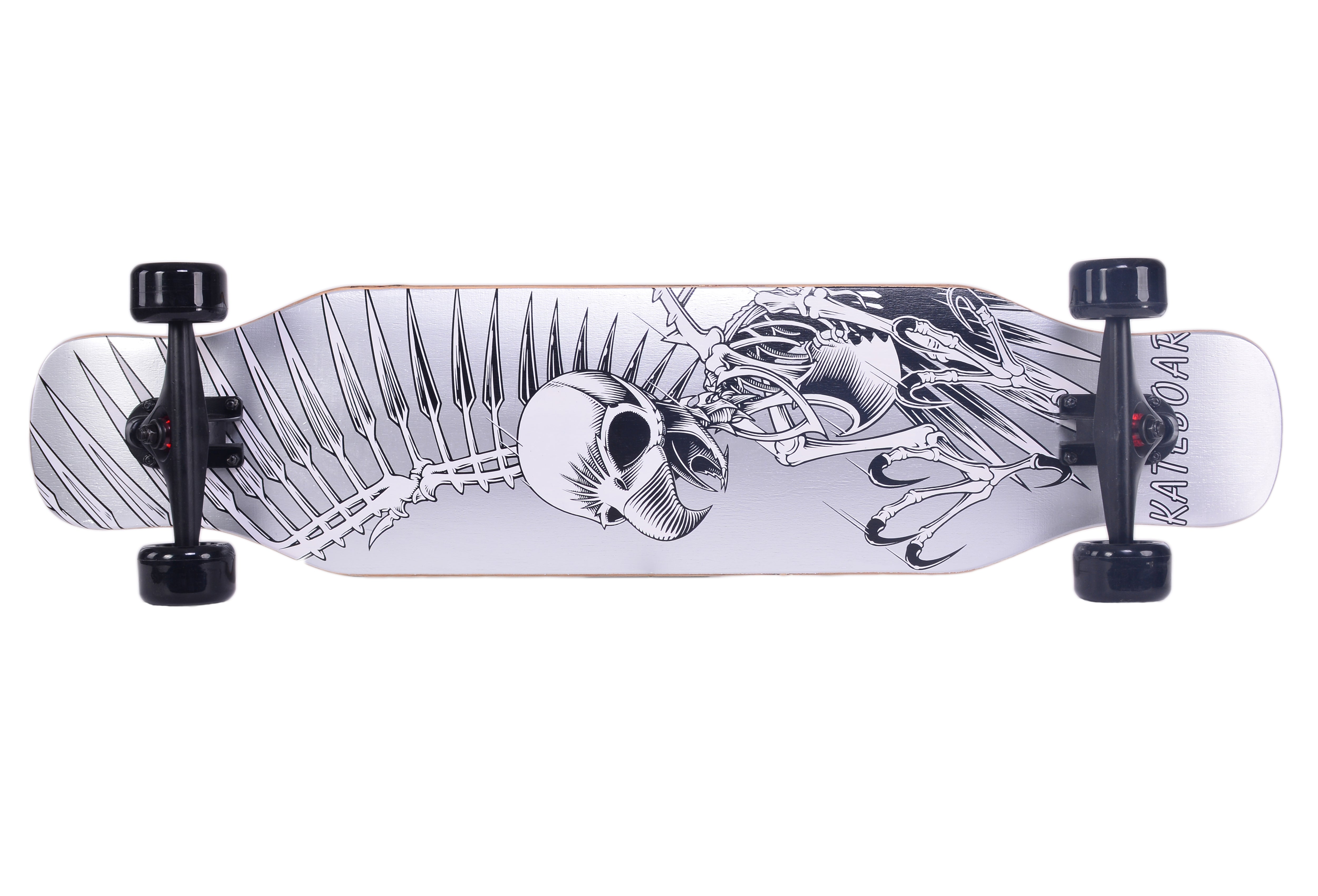 Skateboard Bird Skull 38" Maple Board 115 X 27 X 31cm