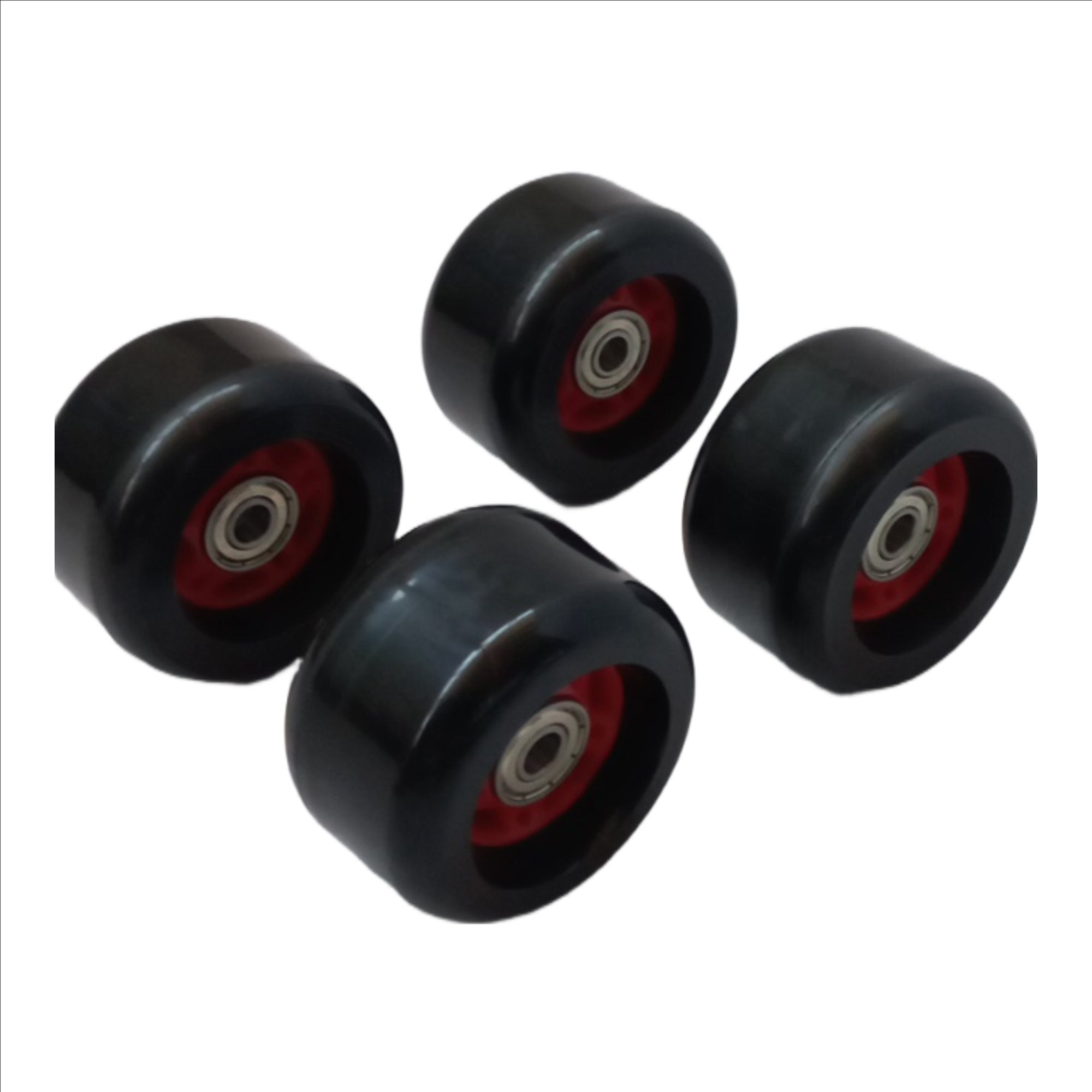 Seagull Set Of 4 X Pu Wheels + Bearings: Size:70*42mm