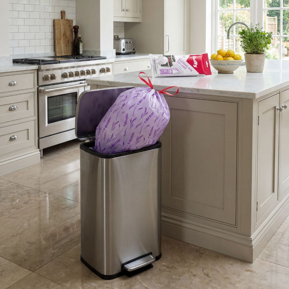 Tuffy Tuffy Lavender 32/50 L Swing Bin 10’s