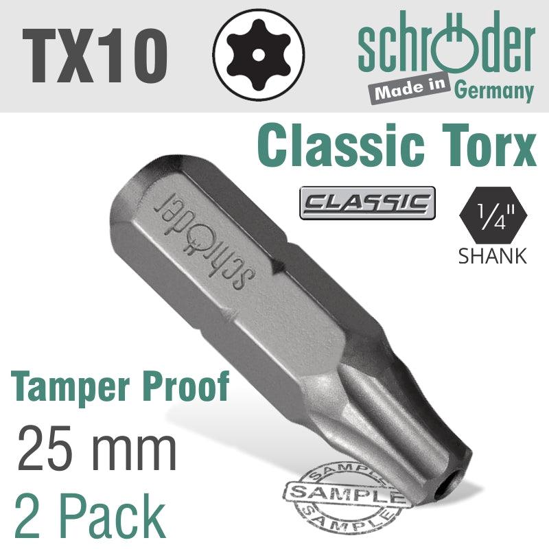 Torx Tamper Resist T10 H 25 2 Cd - Livestainable.co.za