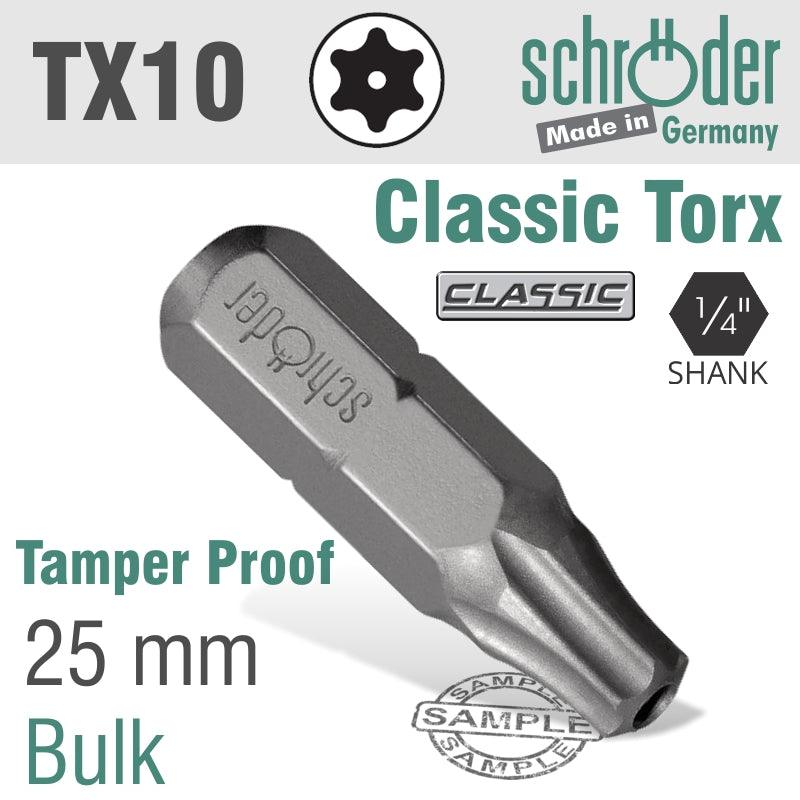 Torx Tamper Resist T10 25 Mm - Livestainable.co.za