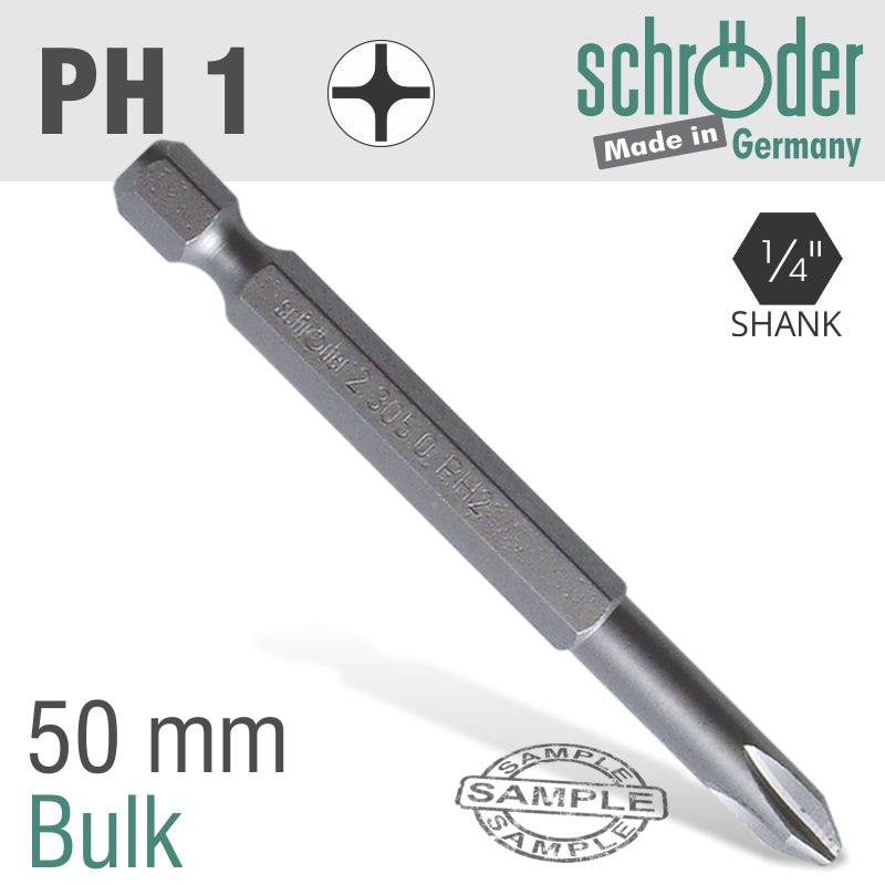 Phillips No.1 X 50 Mm Classic Power Bit - Livestainable.co.za