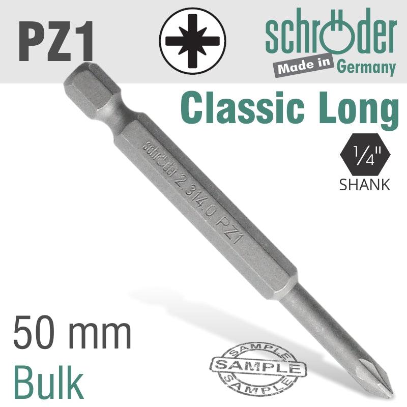 Pozi No.1 X 50 Mm Classic Power Bit - Livestainable.co.za