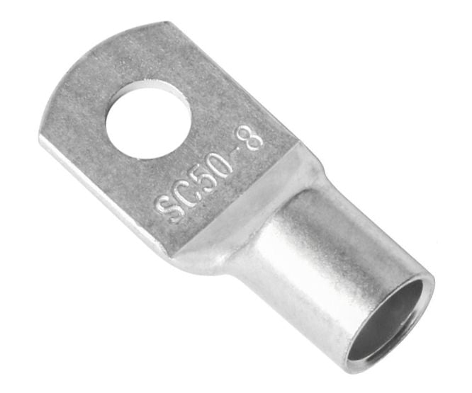 Terminal Un Ins Solid Ring Lug W=50mm2 Ring=8.4mm Sc50 8