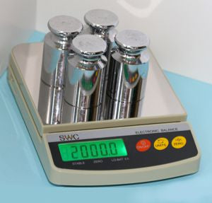 Digital Scale 2000g +/ 0.1g 120x180x70 Jm B20001