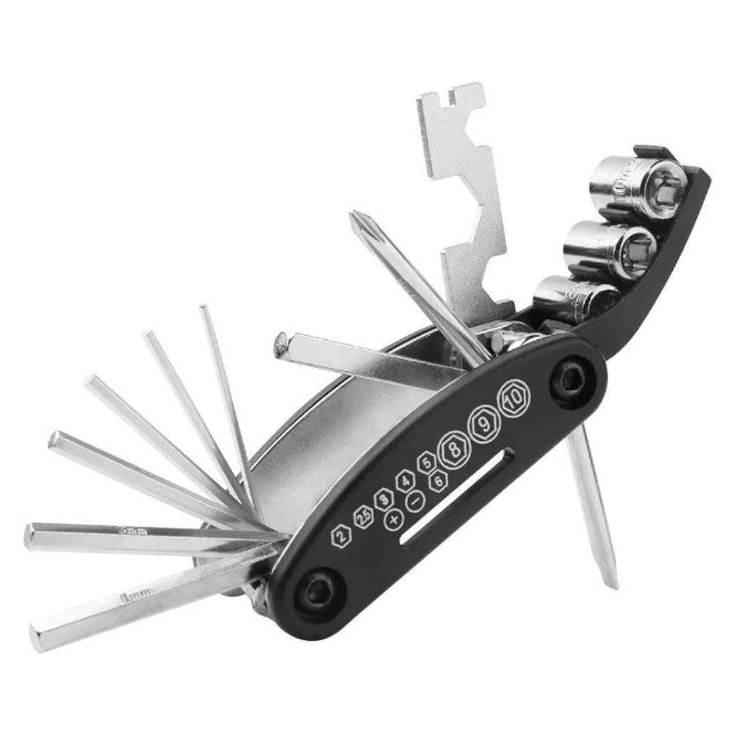 Pocket 16 In 1 Multi Functional Folding Tool Set 250567