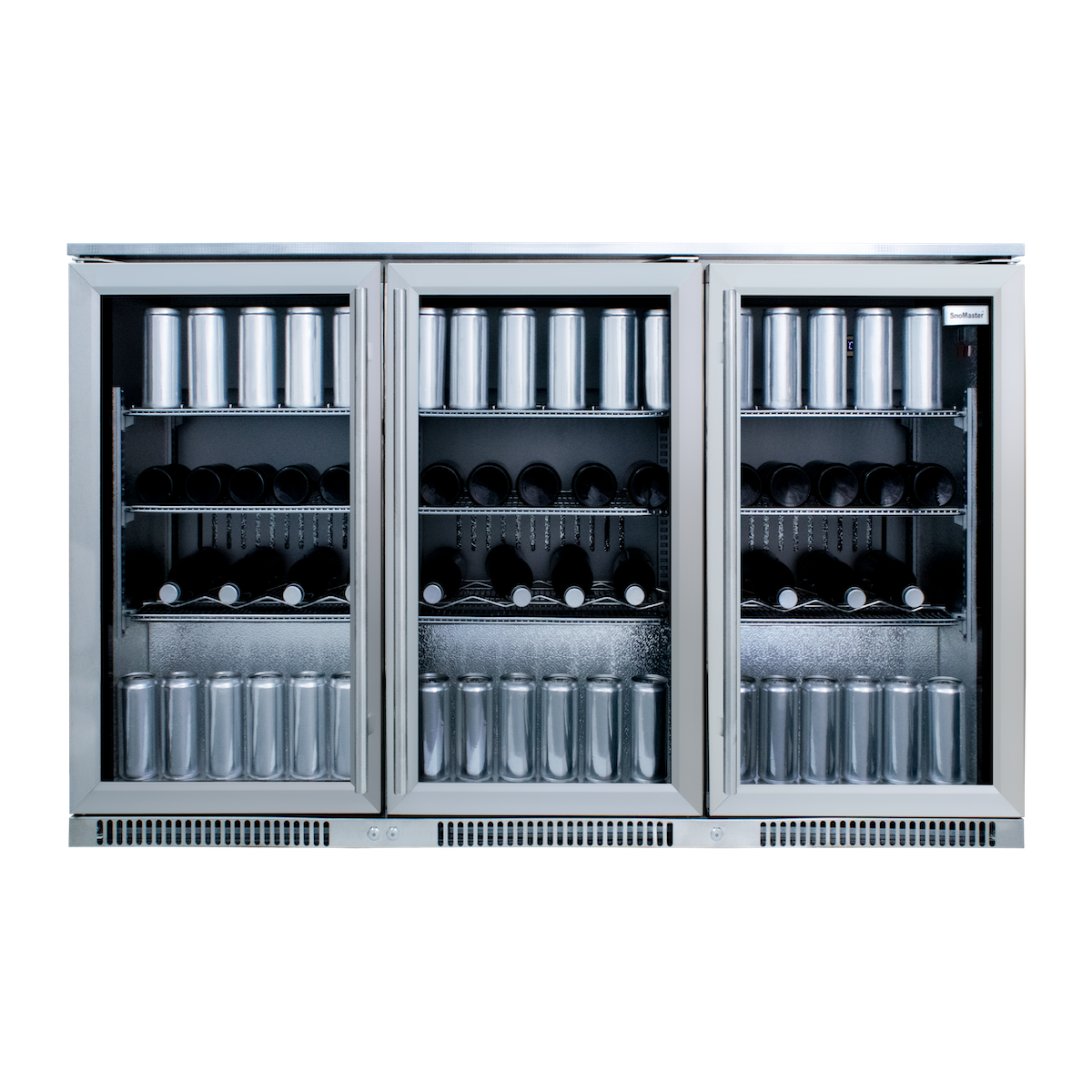 SnoMaster - 300L Sub-Zero Under-Counter Beverage Cooler - Stainless Steel (SD-300SS)