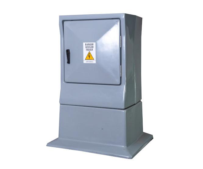 9 W Fibreglass S/D Meter Kiosk 720x350x1240mm K0007/5 - Livestainable.co.za