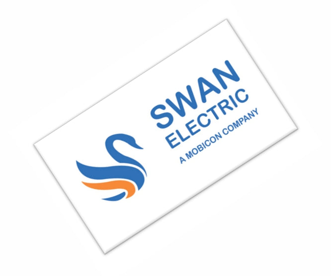 Swan Mini Label Self Adhesive In Vynil 16 X 41mm Lbl Swan 01 R0