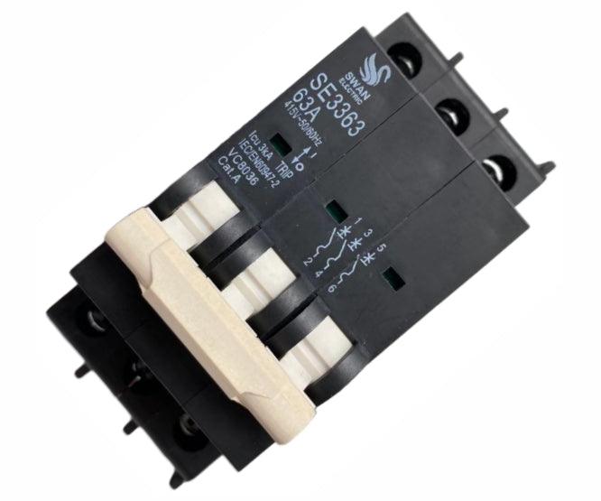 Circuit Breaker Samite 3 P 40 A 3 Ka C Curve Se 3340 - Livestainable.co.za