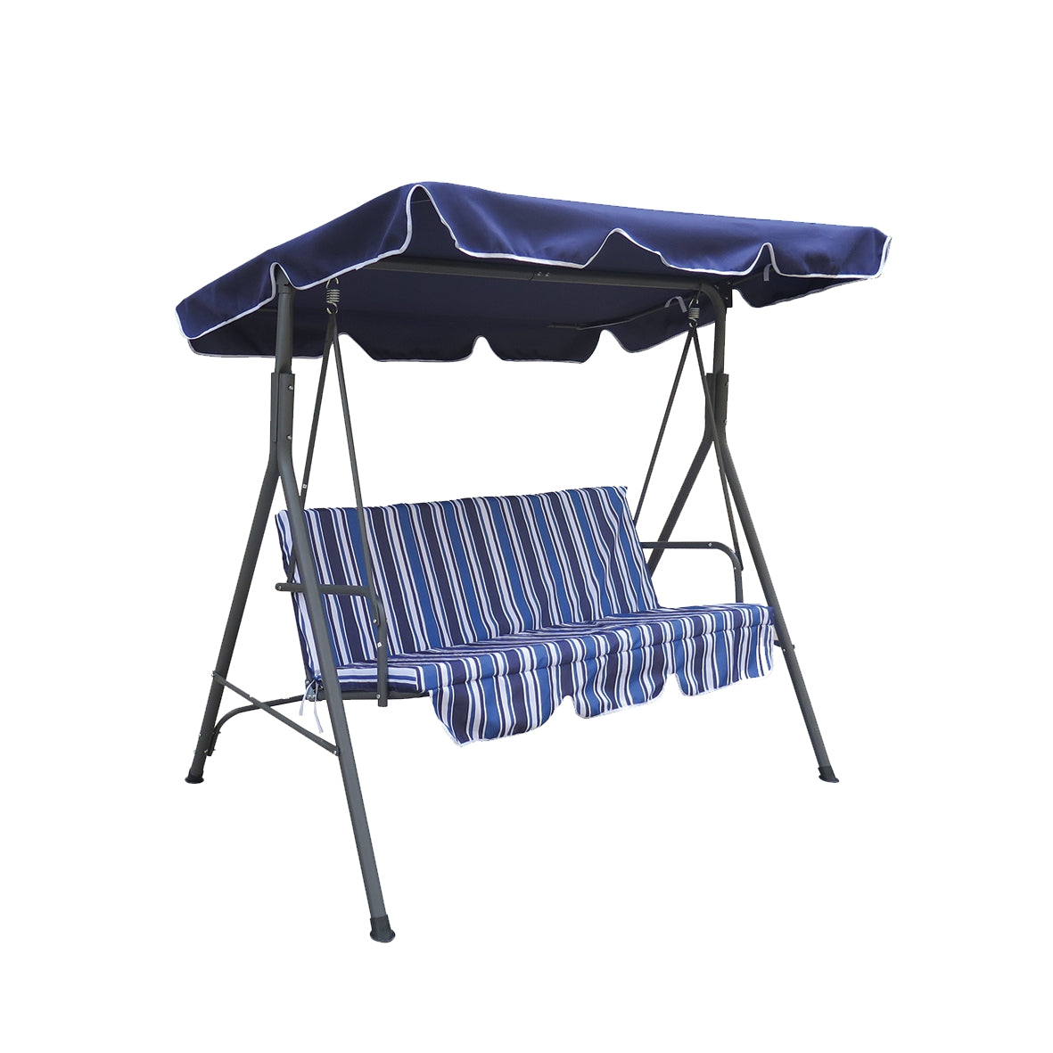 Chill Out Garden Swing Polyester Blue Stripes