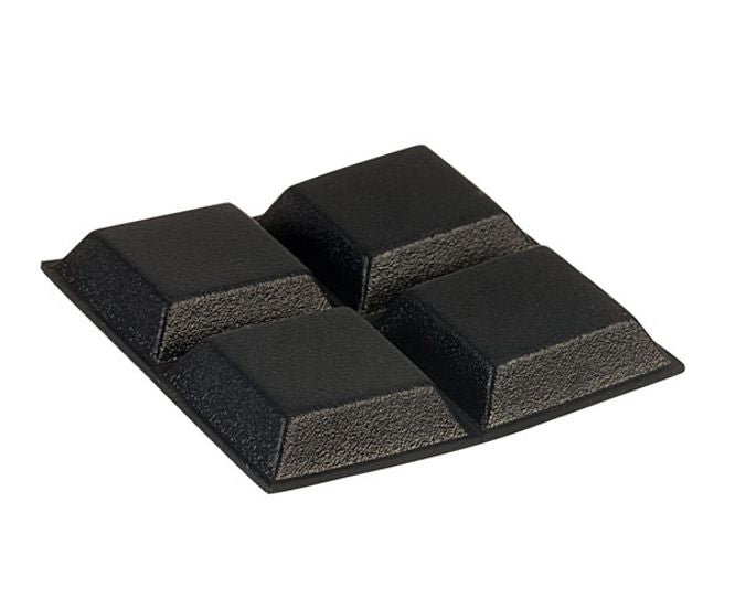Rubber Feet Stick On 13x13x3.5 2 K/Bag Sf 004