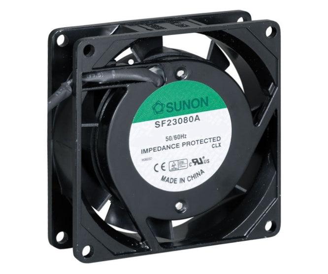 220 V Axial Fan 80sqx38mm Slv 23 Cfm Lead Sf23080 A 2083 Hsl.Gn - Livestainable.co.za