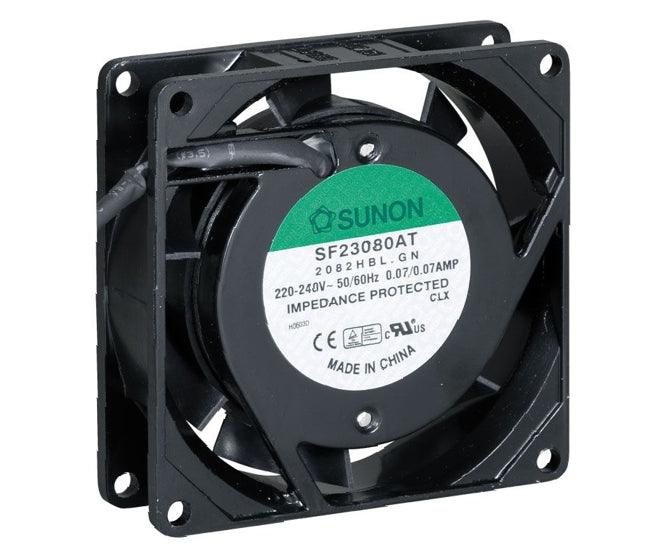 220 V Axial Fan 80sqx25mm Bal 20 Cfm Lead Sf23080 At 2082 Hbl - Livestainable.co.za