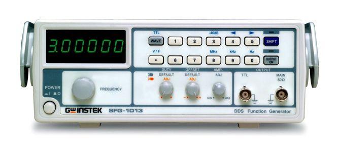 Function Generator 3 M Hz Sin+Squ+Tri Sfg 1013 - Livestainable.co.za