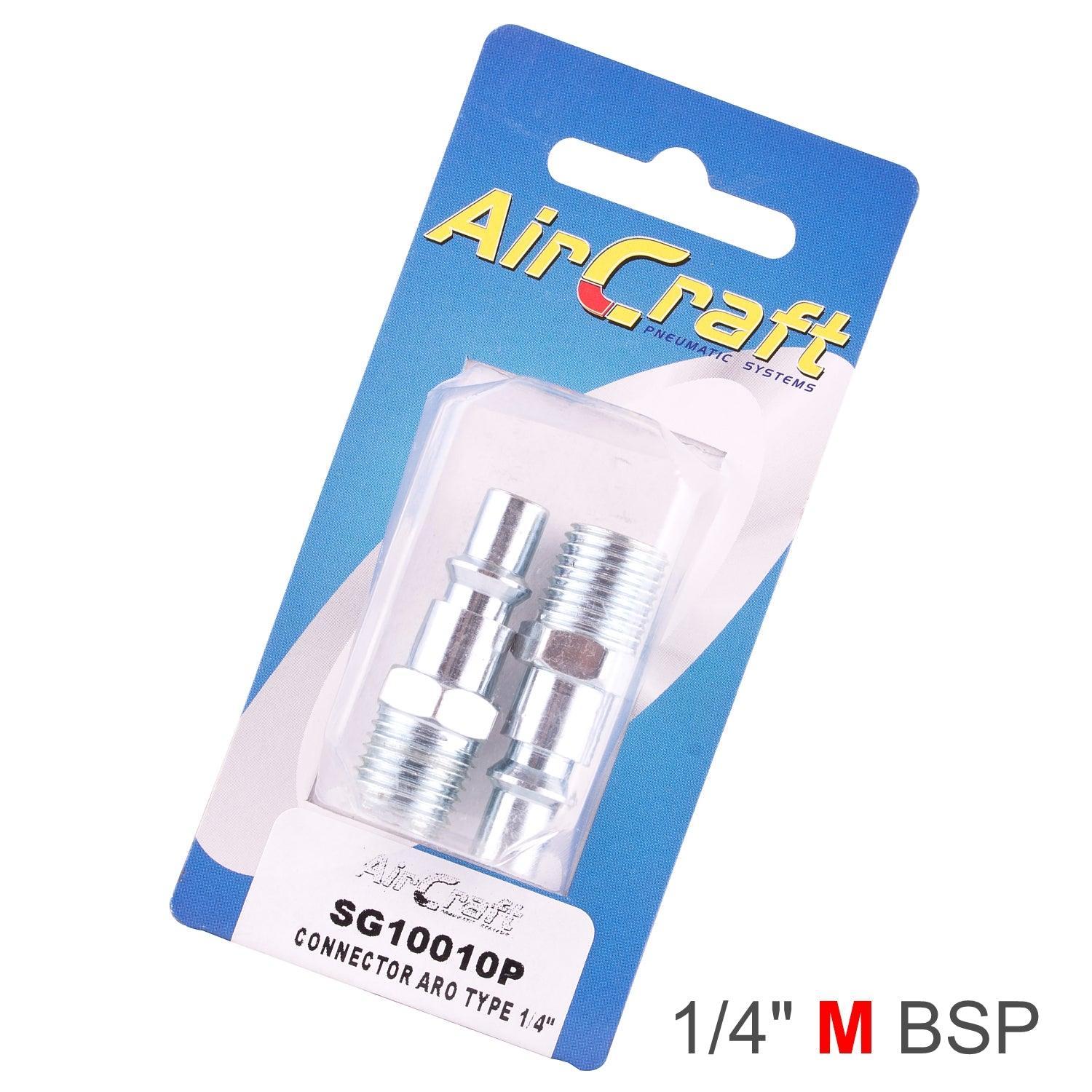 Connector Aro Type 1/4' Male 2 Pack - Livestainable.co.za