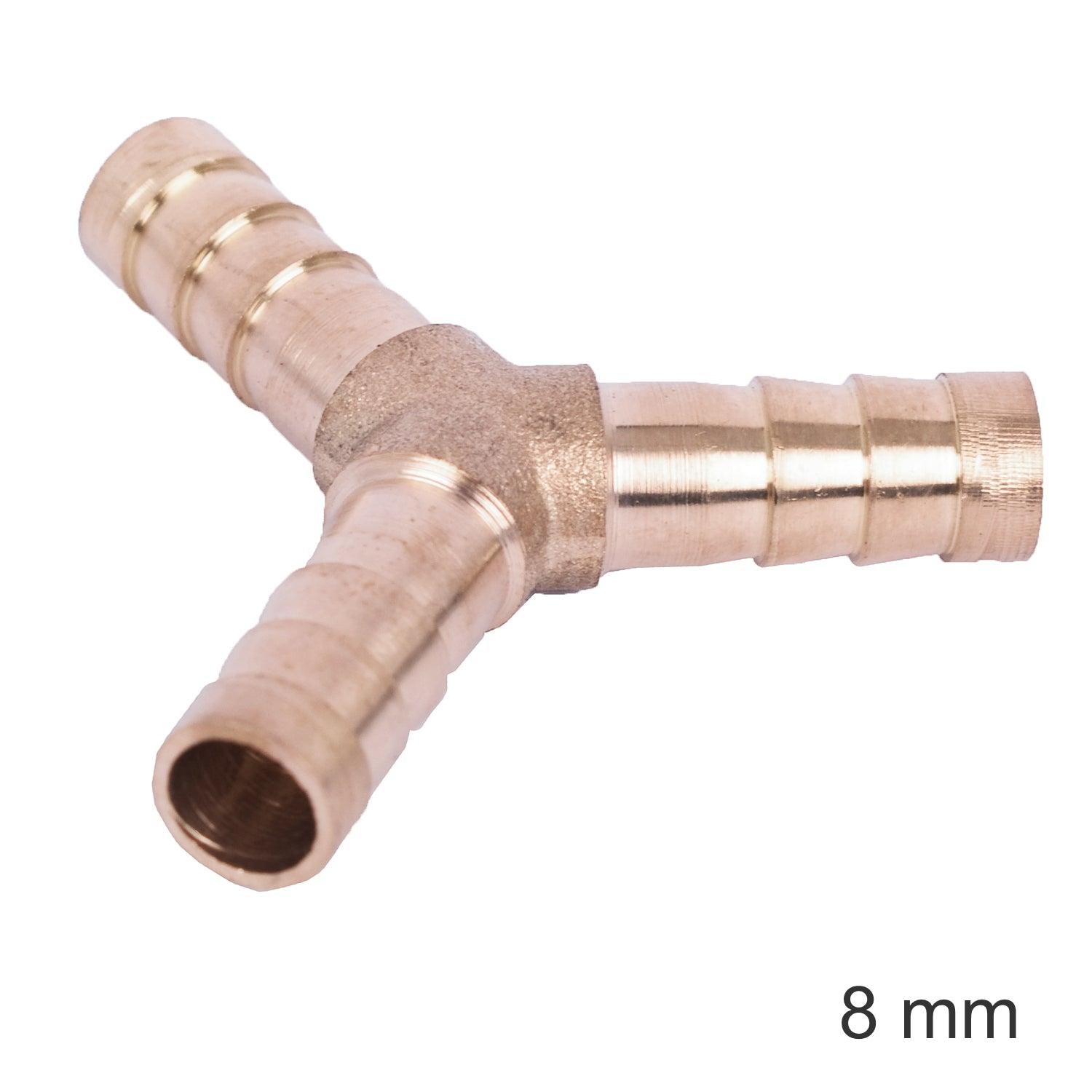 Y Type Hose Connector 8 Mm Bulk - Livestainable.co.za