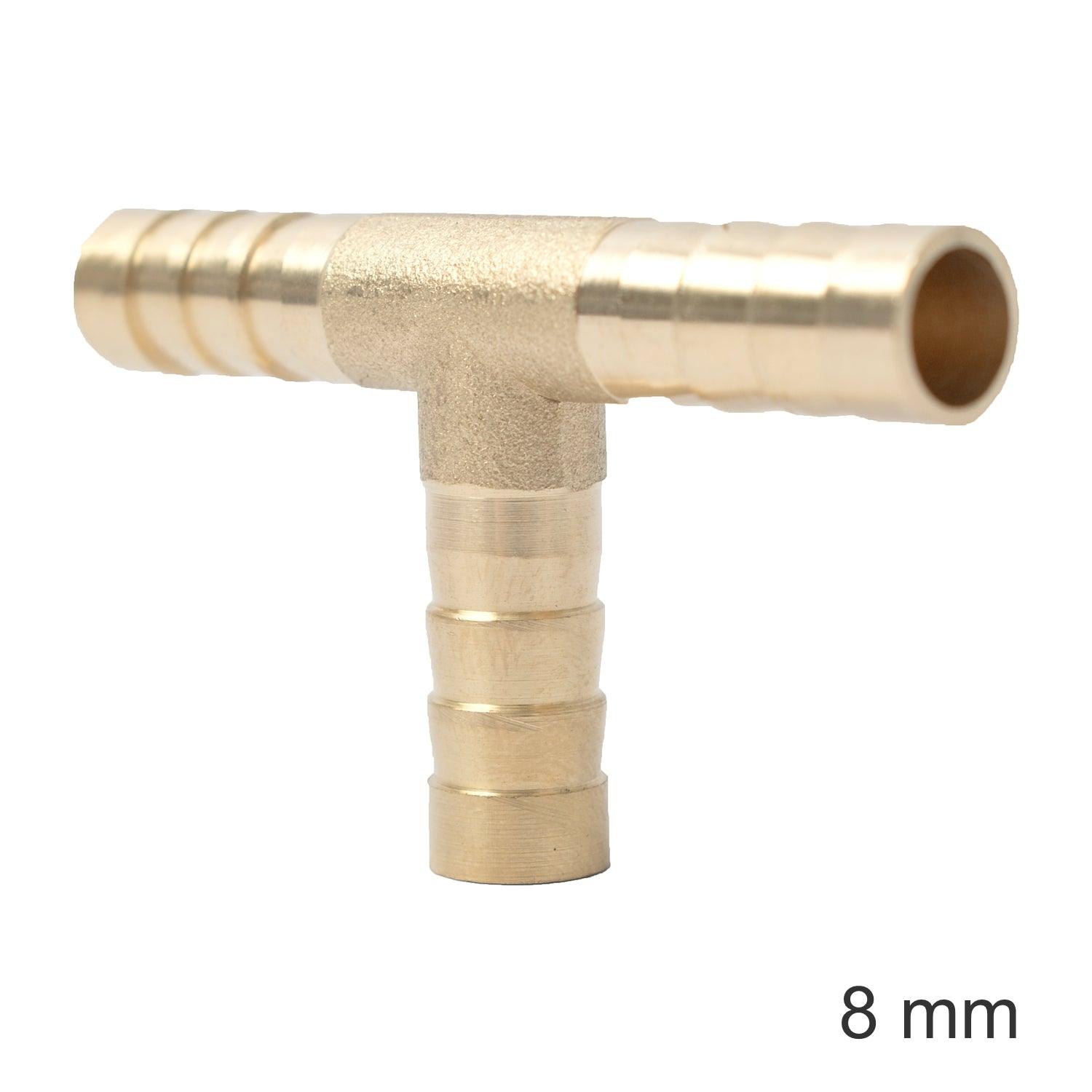 T Type Hose Connector 8 Mm Bulk - Livestainable.co.za