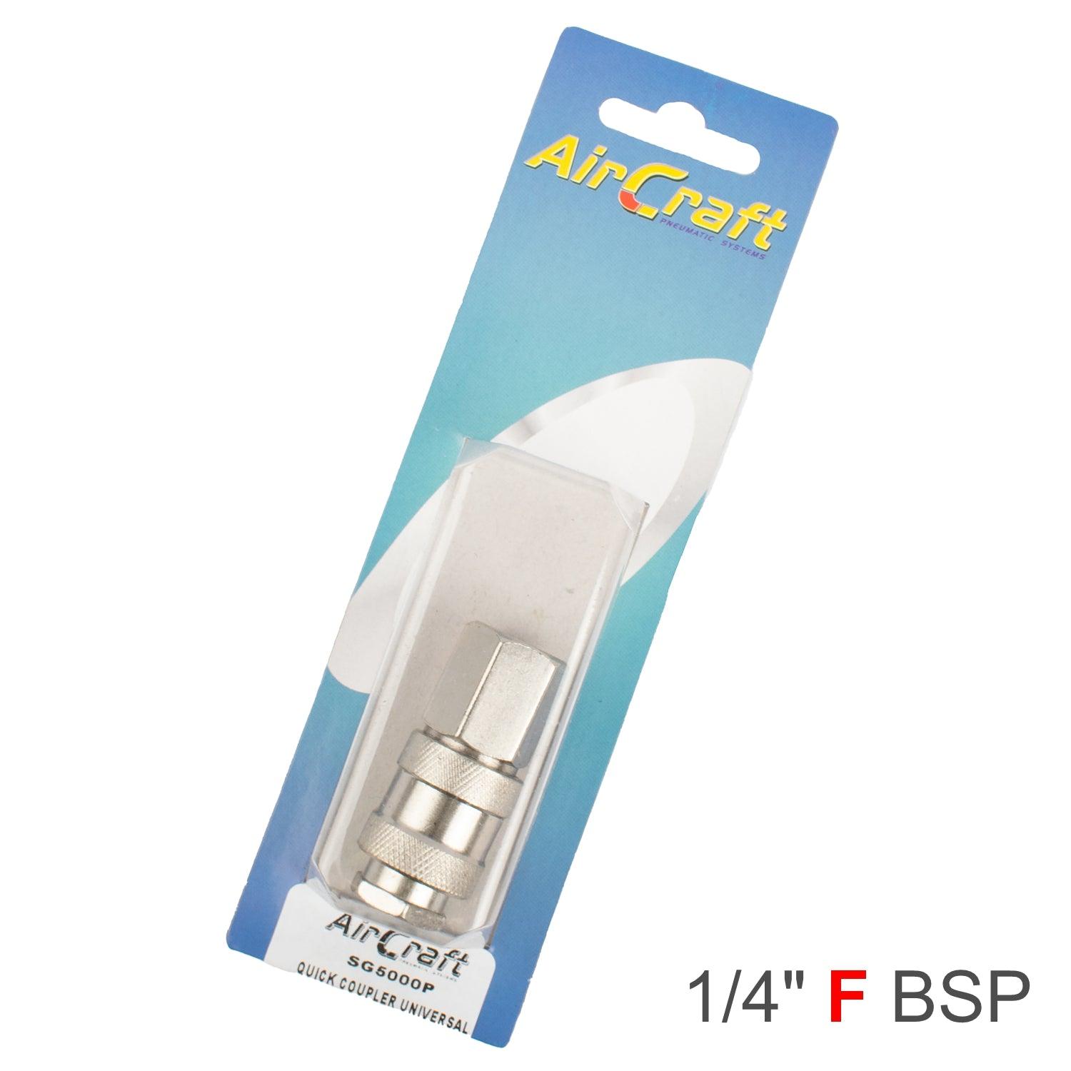 Quick Coupler Universal 1/4' Female 1 Pc Pack - Livestainable.co.za