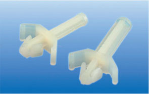 Spacer Clip Fit+Support Post Nylon H=4.8mm Sg5705 A